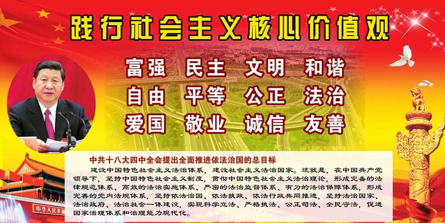 贵阳户外不锈钢宣传栏 社会主义核心价值观宣传栏